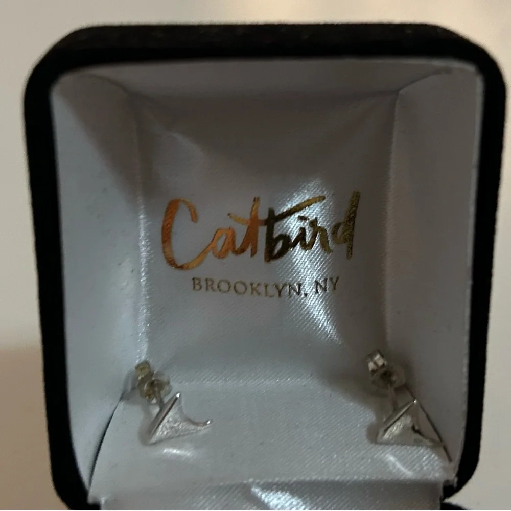 Catbird Rose Thorn Earrings - Picture 1 of 4